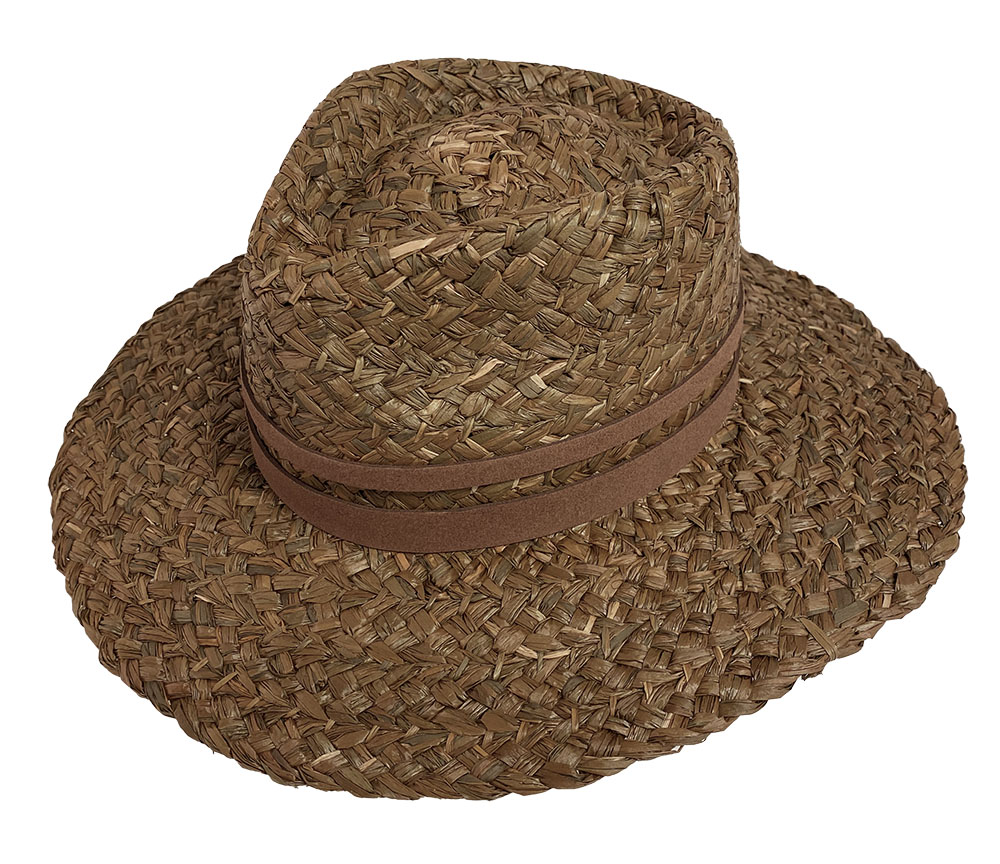 Serengeti Raffia Wide Braid Safari Hat - Straw Sun Hats